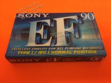 Аудио Кассета SONY EF90 1999г. / Япония / - Аудио Кассета SONY EF90 1999г. / Япония /