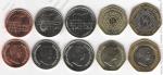 Иордания набор  5 монет 2000-11г. (арт158)*