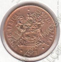 19-89 Южная Африка 2 цента 1977г. КМ # 83 бронза 4,0гр. 22,45мм