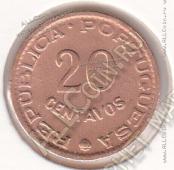 24-132 Мозамбик 20 сентаво 1961г. КМ # 85 бронза 2,53гр. 18мм - 24-132 Мозамбик 20 сентаво 1961г. КМ # 85 бронза 2,53гр. 18мм