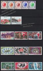Монако 37 марок годовой набор 1969г. YVERT №772-808** MNH OG (Без Авиа)(1-50)