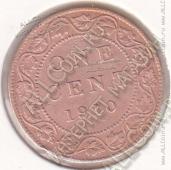 29-104 Канада 1 цент 1910г. КМ # 8 бронза 5,67гр. - 29-104 Канада 1 цент 1910г. КМ # 8 бронза 5,67гр.
