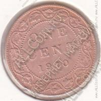 29-104 Канада 1 цент 1910г. КМ # 8 бронза 5,67гр.
