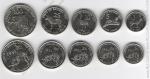 Эритрея набор 5 монет 1997г (арт116)