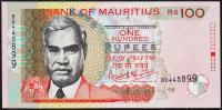 Маврикий 100 рупий 2001г. P.51в - UNC