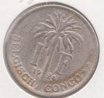 3-10 Бельгийское Конго 1 франк 1926г