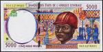 Экваториальная Гвинея 5000 франков 1999г. P.504Ne - UNC