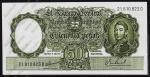 Аргентина 50 песо 1955-68г. P.271а(1) - UNC