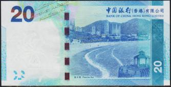 Гонконг 20 долларов 2010г. Р.341a - UNC - Гонконг 20 долларов 2010г. Р.341a - UNC