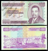 Бурунди 100 франков 2011г. P.NEW UNC