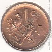 29-167 Южная Африка 1 цент 1988г. КМ # 82 бронза 3,0гр. 19мм - 29-167 Южная Африка 1 цент 1988г. КМ # 82 бронза 3,0гр. 19мм