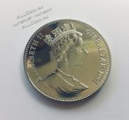 Монета Гибралтар 1 крона 1991 года. КМ#85 UNC (4-4) - Монета Гибралтар 1 крона 1991 года. КМ#85 UNC (4-4)