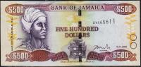 Ямайка 500 долларов 2009г. P.85g - UNC
