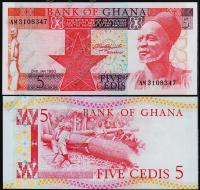 Гана 5 седи 1980г. P.19в - UNC