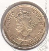 30-28 Гонконг 5 центов 1963г. КМ # 29.1 никель-латунь 2,5гр. 16,5мм - 30-28 Гонконг 5 центов 1963г. КМ # 29.1 никель-латунь 2,5гр. 16,5мм