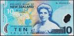 Новая Зеландия 10 долларов 1999г. P.186a - UNC