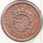 26-178 Мозамбик 1 эскудо 1973г. KM# 82 бронза 8,0гр 26,0мм