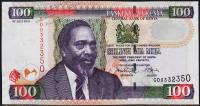 Кения 100 шиллингов 2010г. P.48e - UNC