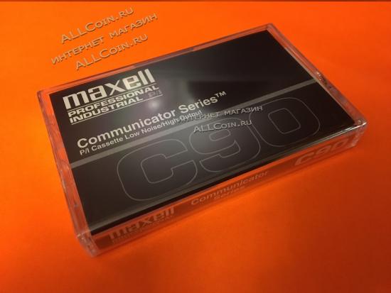 Аудиокассета MAXELL С 90 / Мексика / Новая. Запечатанная. Из блока.