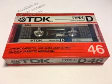 Аудио Кассета TDK D 46 1986 год.  / Япония / - Аудио Кассета TDK D 46 1986 год.  / Япония /