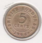 3-125 Британский Гондурас 5 центов 1966г. - 3-125 Британский Гондурас 5 центов 1966г.