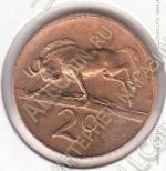 19-85 Южная Африка 2 цента 1979г. КМ # 99 бронза 4,0гр. 22,45мм