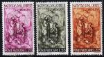 Ватикан 3 марки 1966г. п/с №445-47**