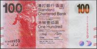 Гонконг 100 долларов 2010г. Р.299a - UNC