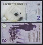 Арктика 2 доллара 2010г. UNC
