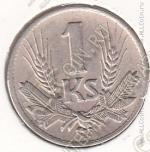 33-156 Словакия 1 крона 1940г. КМ # 6 медно-никелевая 5,0гр. 22мм 