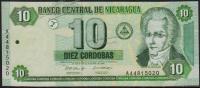 Никарагуа 10 кордоба 2002г. Р.191 UNC
