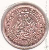 29-108 Южная Африка 1/4 пенни 1956г КМ # 44 бронза 2,8гр. - 29-108 Южная Африка 1/4 пенни 1956г КМ # 44 бронза 2,8гр.