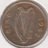 15-9 Ирландия 6 пенсов 1962г.  - 15-9 Ирландия 6 пенсов 1962г. 