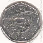 22-134 Барбадос 1 доллар 2004г.
