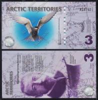 Арктика 3 доллара 2011г. UNC