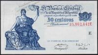 Аргентина 50 центаво 1948-50г. P.256(2) - UNC