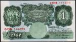 Великобритания 1 фунт 1949-55г. P.369в - UNC-