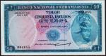Тимор 50 эскудо 1967г. Р.27(Подпись 3.) - UNC-