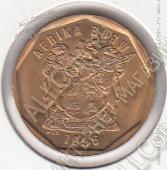 15-57 Южная Африка 50 центов 1996г. КМ # 163 UNC сталь покрытая бронзой 5,0гр. 22мм - 15-57 Южная Африка 50 центов 1996г. КМ # 163 UNC сталь покрытая бронзой 5,0гр. 22мм