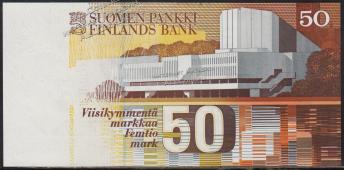 Финляндия 50 марок 1986(91г.) P.118(1) - UNC - Финляндия 50 марок 1986(91г.) P.118(1) - UNC