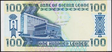 Сьерра-Леоне 100 леоне 1990г. P.18c - UNC - Сьерра-Леоне 100 леоне 1990г. P.18c - UNC