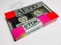 Аудио Кассета TDK AE 60 1987 год. / Японский рынок /