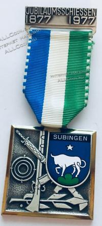 #471 Швейцария спорт Медаль Знаки. 1977 год.