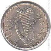 6-176 Ирландия 1 флорин 1966 г.  KM# 15a Медь-Никель 11,31 гр. 28,5 мм. - 6-176 Ирландия 1 флорин 1966 г.  KM# 15a Медь-Никель 11,31 гр. 28,5 мм.