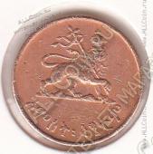 6-25 Эфиопия 5 центов EE1936(1943-44) г. KM#33 Медь 20,0 мм.  - 6-25 Эфиопия 5 центов EE1936(1943-44) г. KM#33 Медь 20,0 мм. 