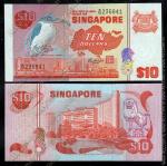 Сингапур 10 долларов 1976г. P.11 UNC
