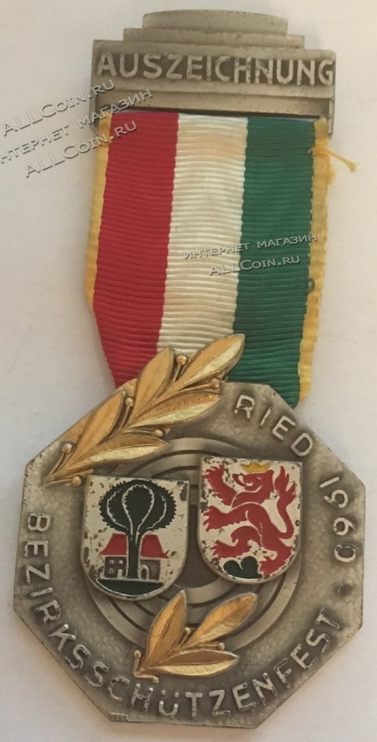 #165 Швейцария спорт Медаль Знаки  
