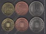  Румыния набор 3 монеты 2014г. UNC (арт205)
