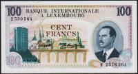 Люксембург 100 франков 1968г. P.14 UNC
