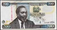 Кения 200 шиллингов 2009г. P.49d - UNC